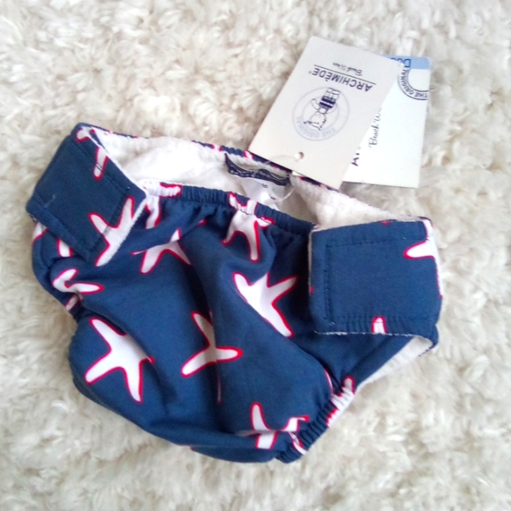 ARCHIMEDE BABY BOYS starfish SWIMSUIT WITH NAPPY